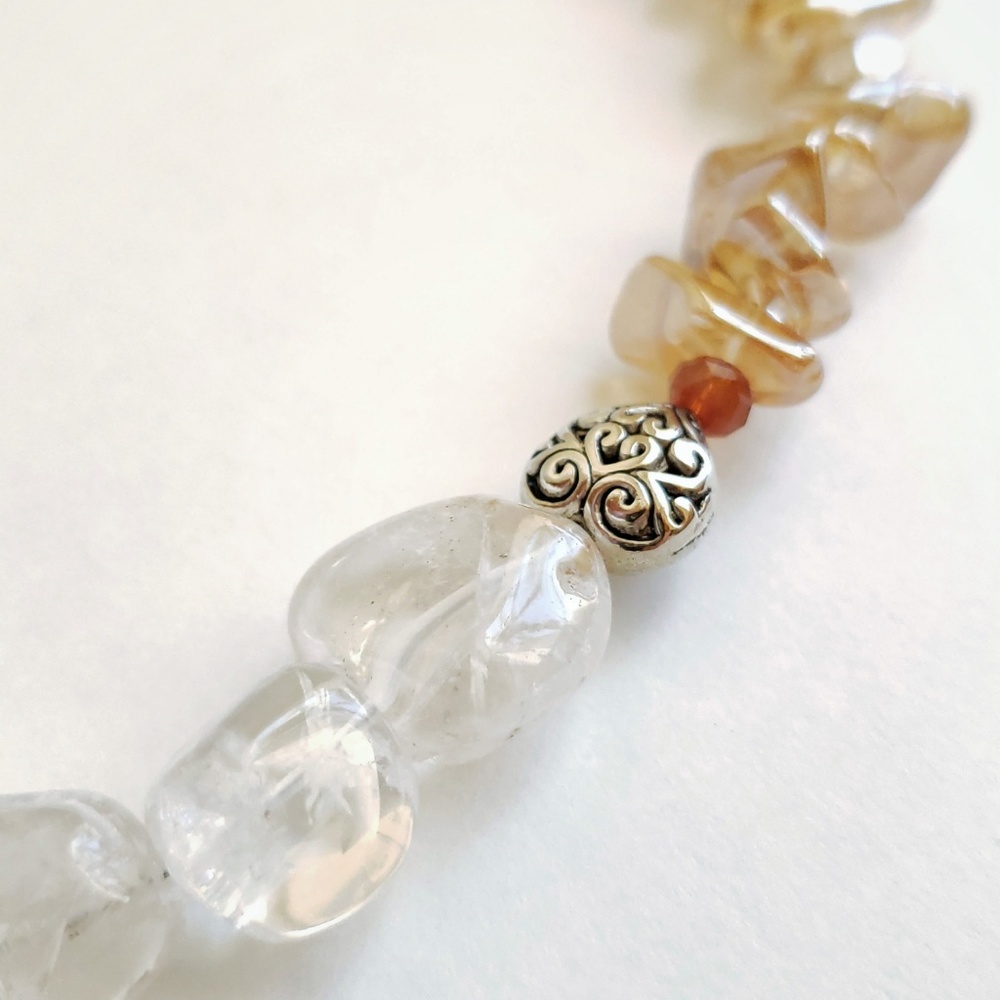 Champagne Necklace